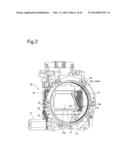 SHOCK-ABSORBING MECHANISM FOR MOVABLE MIRROR OF CAMERA diagram and image