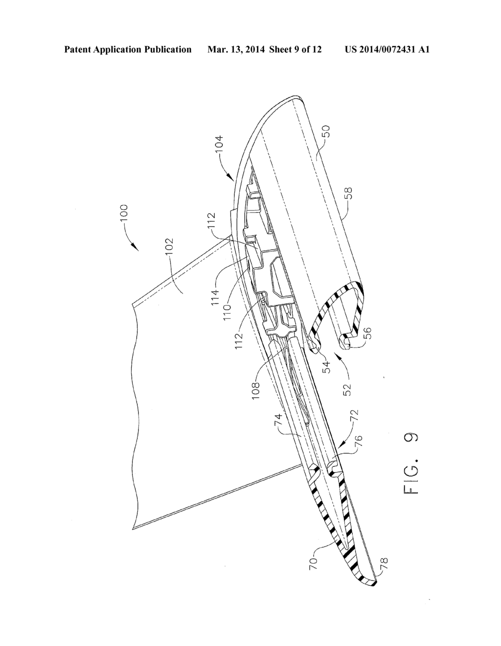 Multi-Part Modular Airfoil Section and Method of Attachment Between Parts - diagram, schematic, and image 10