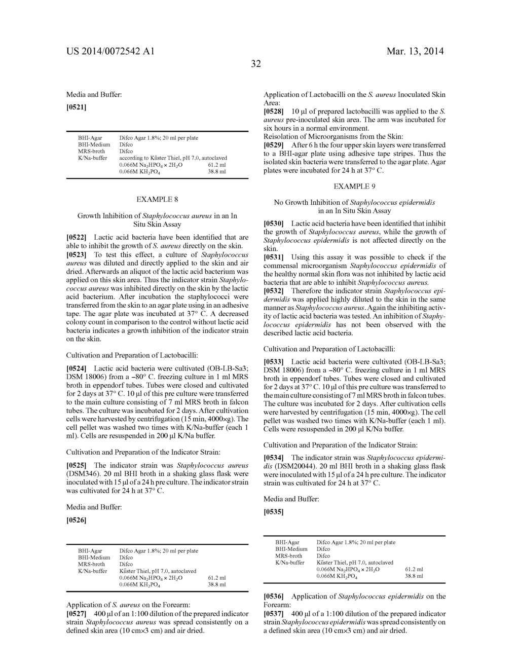 Methods and Means for Protecting the Skin Against Pathogenic     Microorganisms - diagram, schematic, and image 44