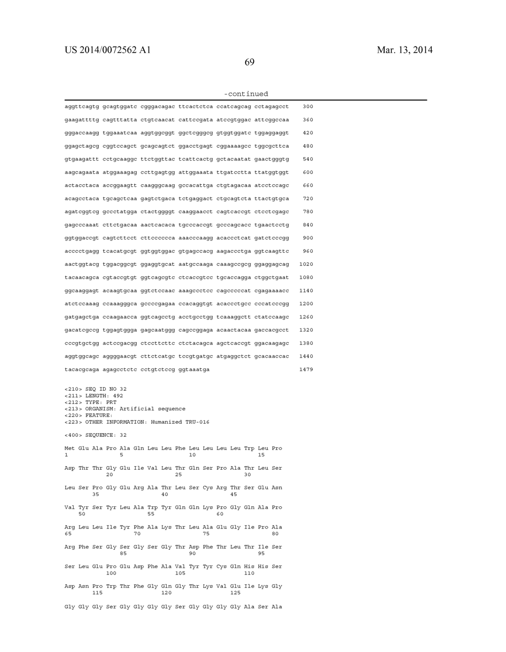 B-CELL REDUCTION USING CD37-SPECIFIC AND CD20-SPECIFIC BINDING MOLECULES - diagram, schematic, and image 109