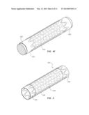 ROTATIONAL SPUN MATERIAL COVERED MEDICAL APPLIANCES AND METHODS OF     MANUFACTURE diagram and image