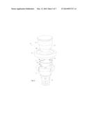 ONE-PIECE DIE MOLD FOR MOLDING A GLASS ARTICLE, SUCH AS A SALAD BOWL OR A     SIMILAR CONTAINER, HAVING AT LEAST ONE THROUGH HOLE, ASSOCIATED     MANUFACTURING EQUIPMENT AND CORRESPONDING MOLDING PROCESS diagram and image