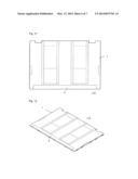 PLATE-SHAPED CASING MEMBER AND INSERT INJECTION MOLDING METHOD FOR THE     SAME diagram and image