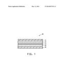 COMPOSITE FLAME BARRIER LAMINATE FOR A THERMAL AND ACOUSTIC INSULATION     BLANKET diagram and image