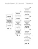 APPARATUS AND METHODS FOR CREATING A WOOD GRAIN APPEARANCE ON SHEET     MATERIAL diagram and image