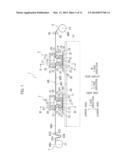 TRANSFER DEVICE, MOLDED MATERIAL AND TRANSFER METHOD diagram and image