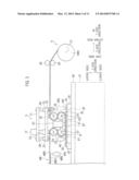 TRANSFER DEVICE, MOLDED MATERIAL AND TRANSFER METHOD diagram and image