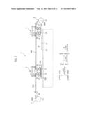 TRANSFER DEVICE, MOLDED MATERIAL AND TRANSFER METHOD diagram and image