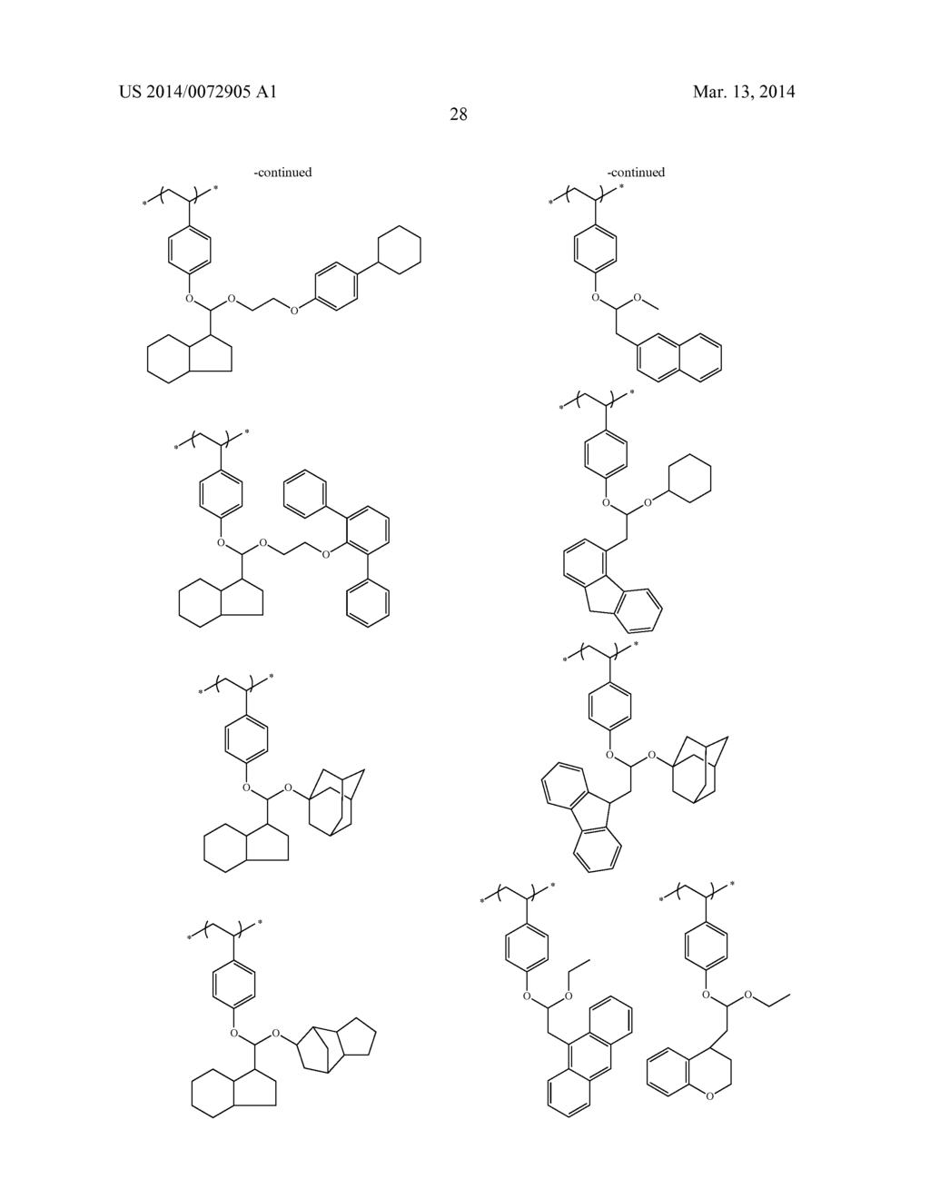 POSITIVE RESIST COMPOSITION, AND RESIST FILM, RESIST-COATED MASK BLANK,     RESIST PATTERN FORMING METHOD AND PHOTOMASK EACH USING THE COMPOSITION - diagram, schematic, and image 29