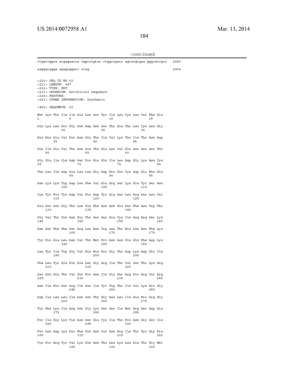 NOVEL INFLUENZA HEMAGGLUTININ PROTEIN-BASED VACCINES - diagram, schematic, and image 202