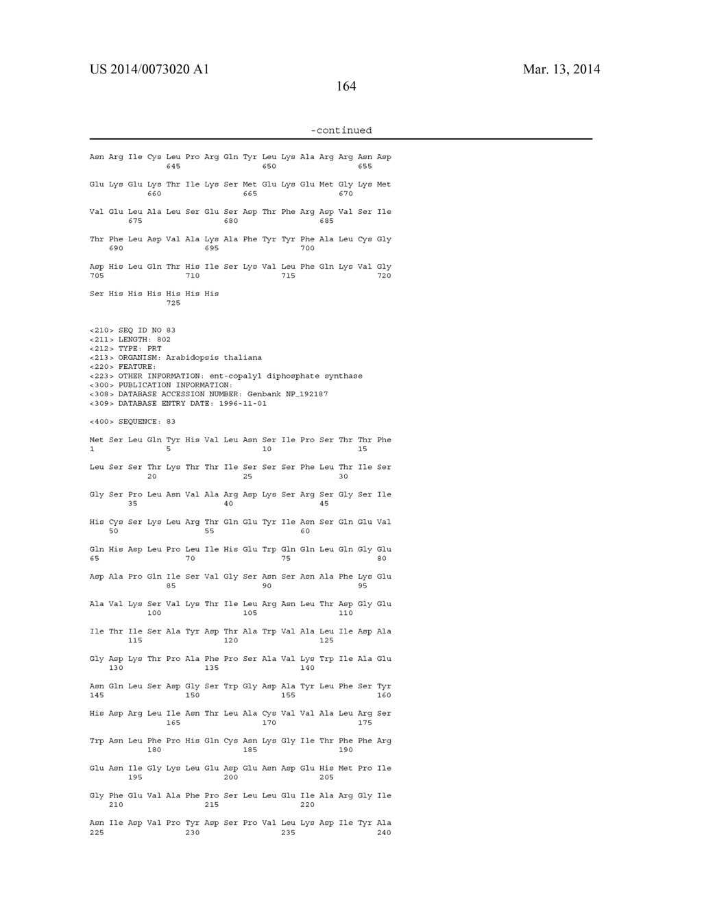 Sclareol and labdenediol diphosphate synthase polypeptides, encoding     nucleic acid molecules and uses thereof - diagram, schematic, and image 192