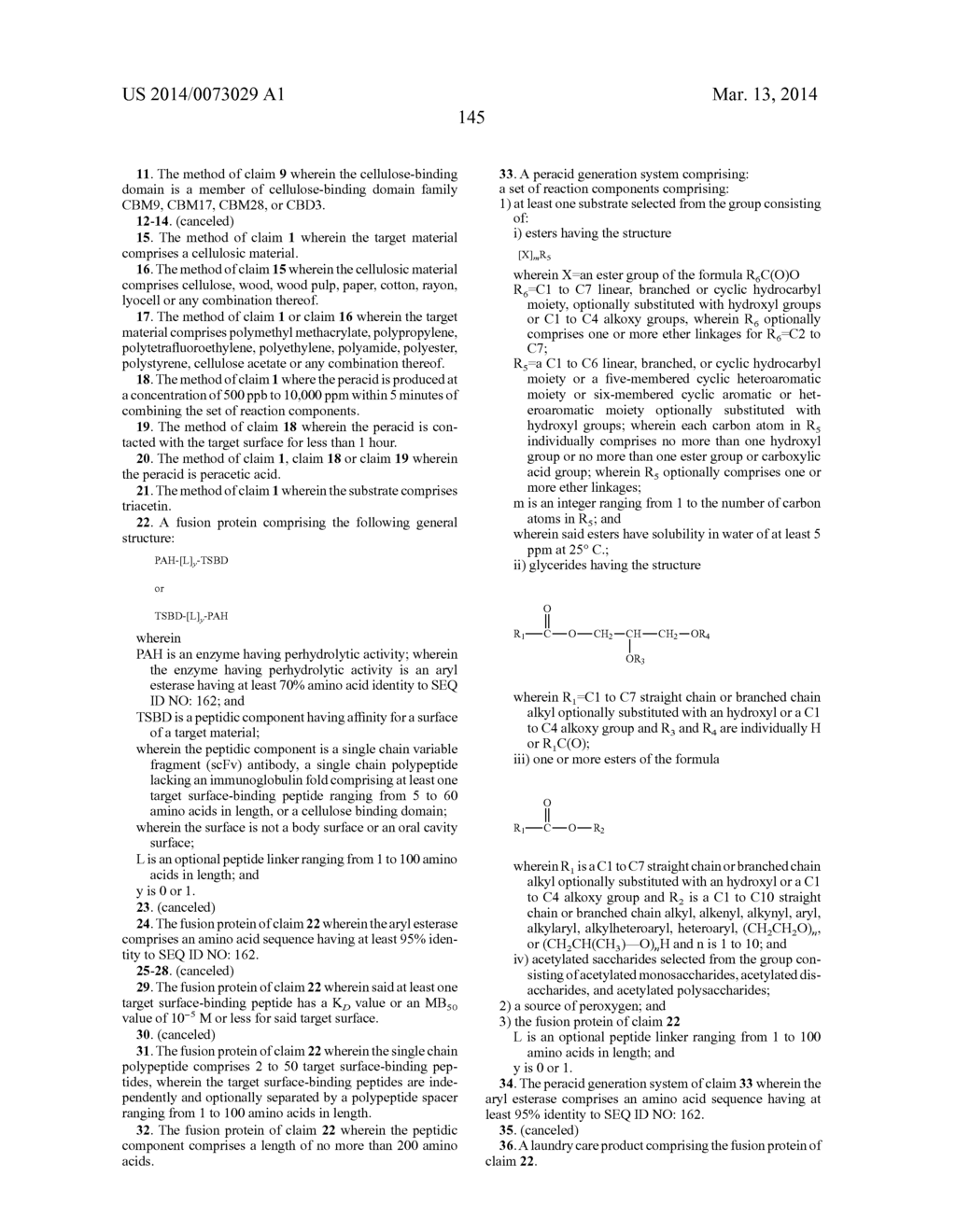 TARGETED PERHYDROLASES - diagram, schematic, and image 147