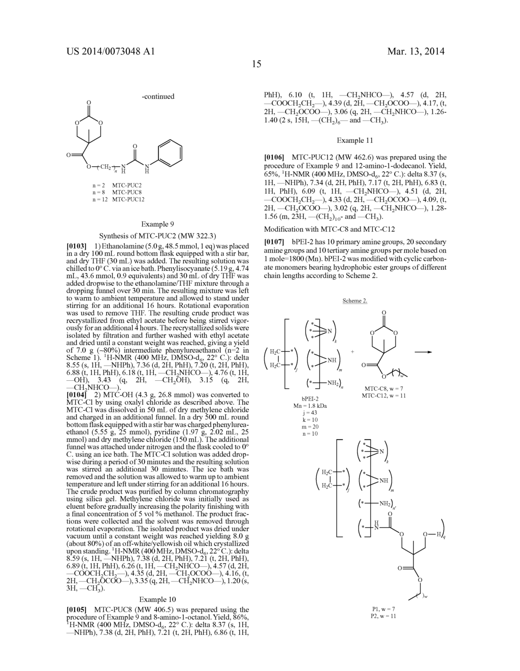 LOW MOLECULAR WEIGHT BRANCHED POLYAMINES FOR DELIVERY OF BIOLOGICALLY     ACTIVE MATERIALS - diagram, schematic, and image 31