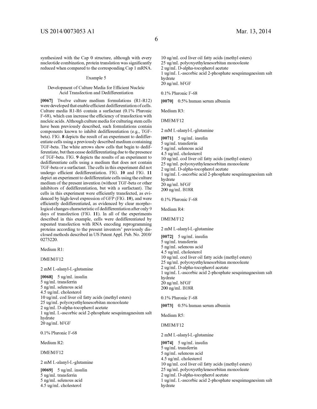 METHODS FOR TRANSFECTING CELLS WITH NUCLEIC ACIDS - diagram, schematic, and image 18