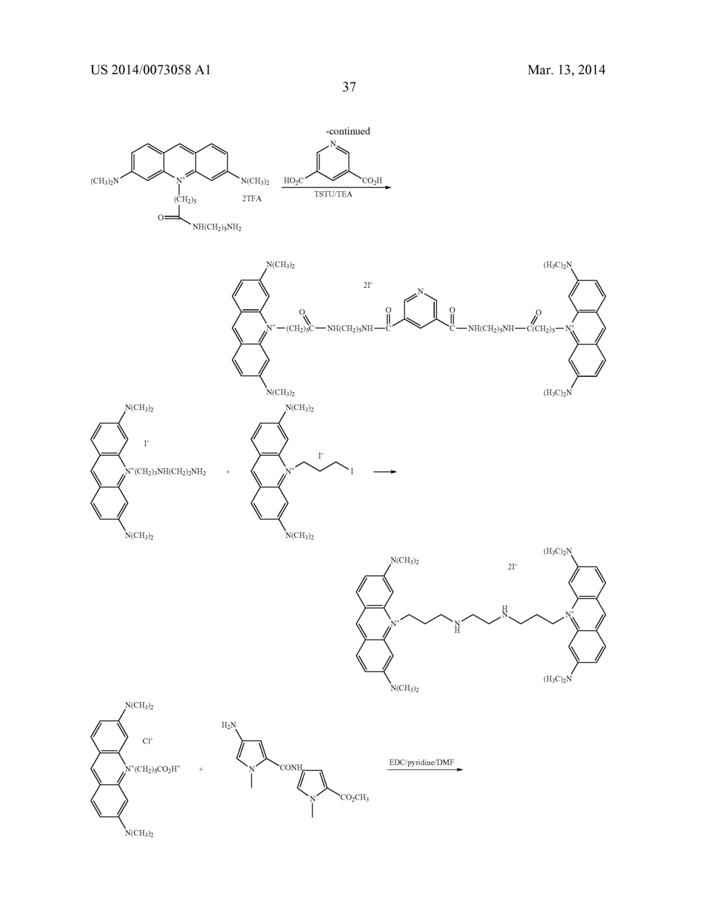 Methods of Using Dyes in Association with Nucleic Acid Staining or     Detection and Associated Technology - diagram, schematic, and image 52