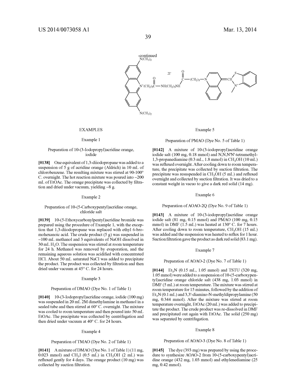 Methods of Using Dyes in Association with Nucleic Acid Staining or     Detection and Associated Technology - diagram, schematic, and image 54