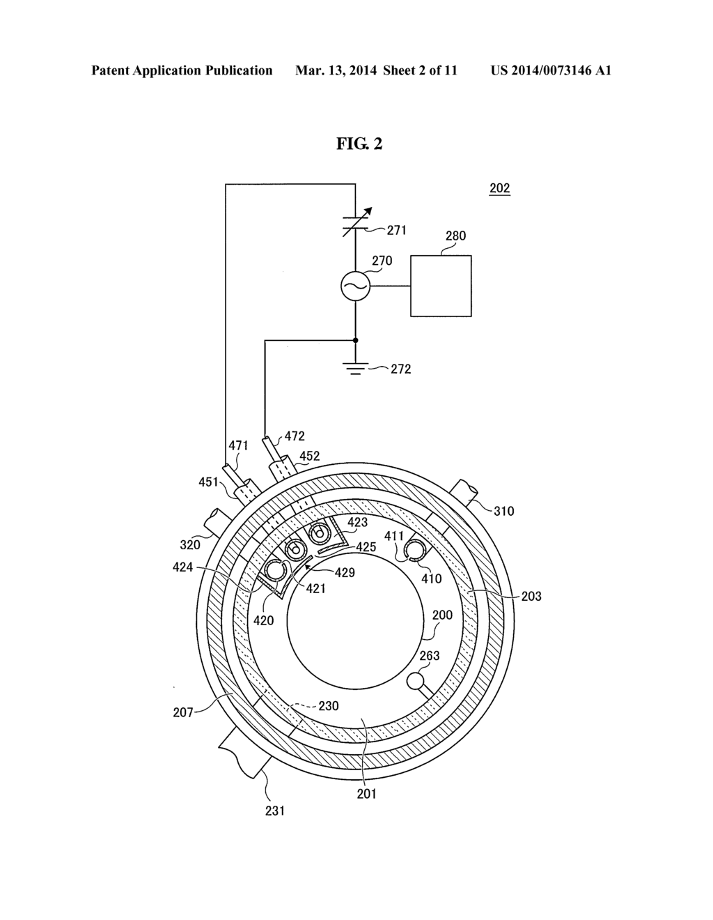 Reaction Tube, Substrate Processing Apparatus and Method of Manufacturing     Semiconductor Device - diagram, schematic, and image 03