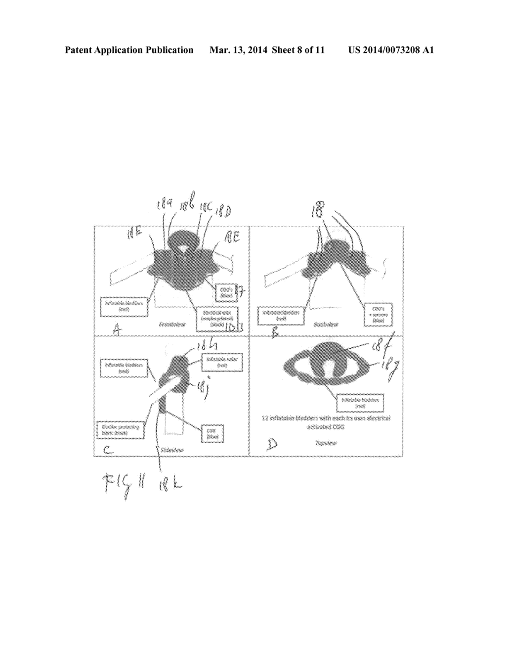 Wearable Assembly, Shirt, Gas Generator and Methods - diagram, schematic, and image 09