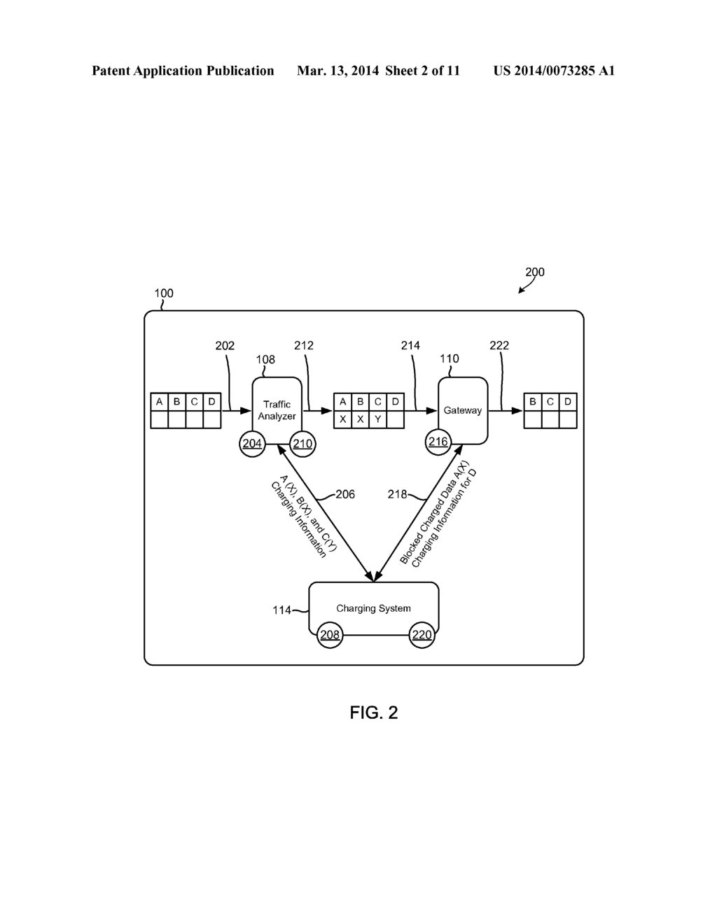 System and Method for Performing Multi-Enforcement Point Charging - diagram, schematic, and image 03