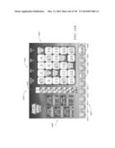 SYSTEMS AND METHODS FOR PLAYING A GAME OF CHANCE WITH SELECTABLE MATRICES diagram and image