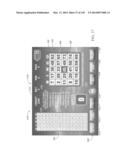 SYSTEMS AND METHODS FOR PLAYING A GAME OF CHANCE WITH SELECTABLE MATRICES diagram and image