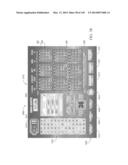 SYSTEMS AND METHODS FOR PLAYING A GAME OF CHANCE WITH SELECTABLE MATRICES diagram and image