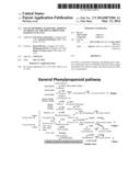 USE OF MICROBIAL BASED SOIL ADDITIVE TO MODULATE THE PHENYLPROPANOID     PATHWAY IN PLANTS diagram and image