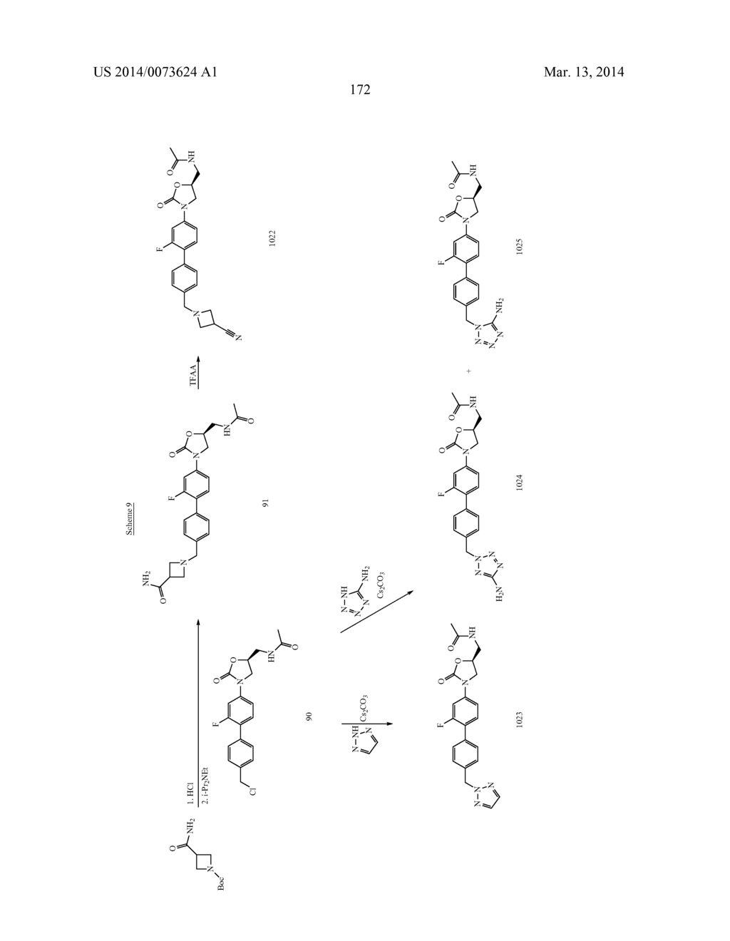 Biaryl Heterocyclic Compounds and Methods of Making and Using the Same - diagram, schematic, and image 173