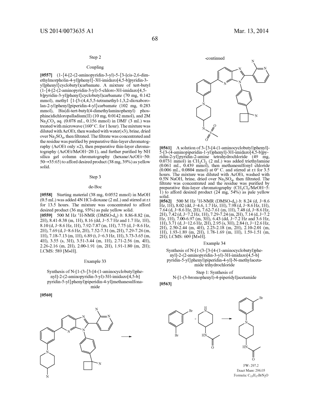Substituted Imidazopyridinyl-Aminopyridine Compounds - diagram, schematic, and image 69