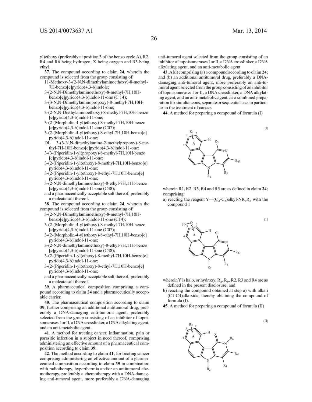 AMINO-SUBSTITUTED-ALKYLOXY-BENZO[E]PYRIDO[4,3-B]INDOLE DERIVATIVES AS NEW     POTENT KINASE INHIBITORS - diagram, schematic, and image 37