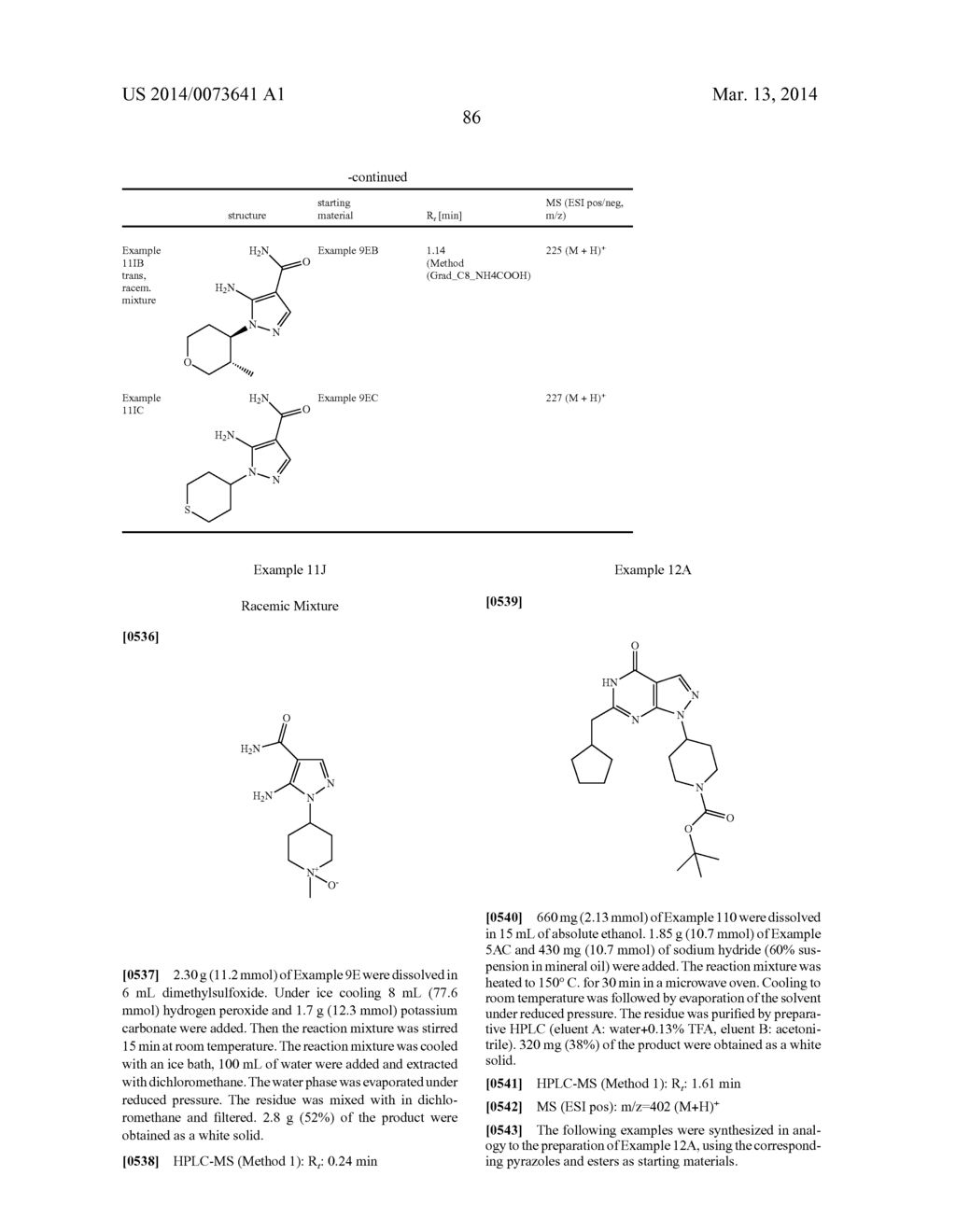 1-HETEROCYCLYL-1,5-DIHYDRO-PYRAZOLO[3,4-D] PYRIMIDIN-4-ONE DERIVATIVES AND     THEIR USE AS PDE9A MODULATORS - diagram, schematic, and image 87