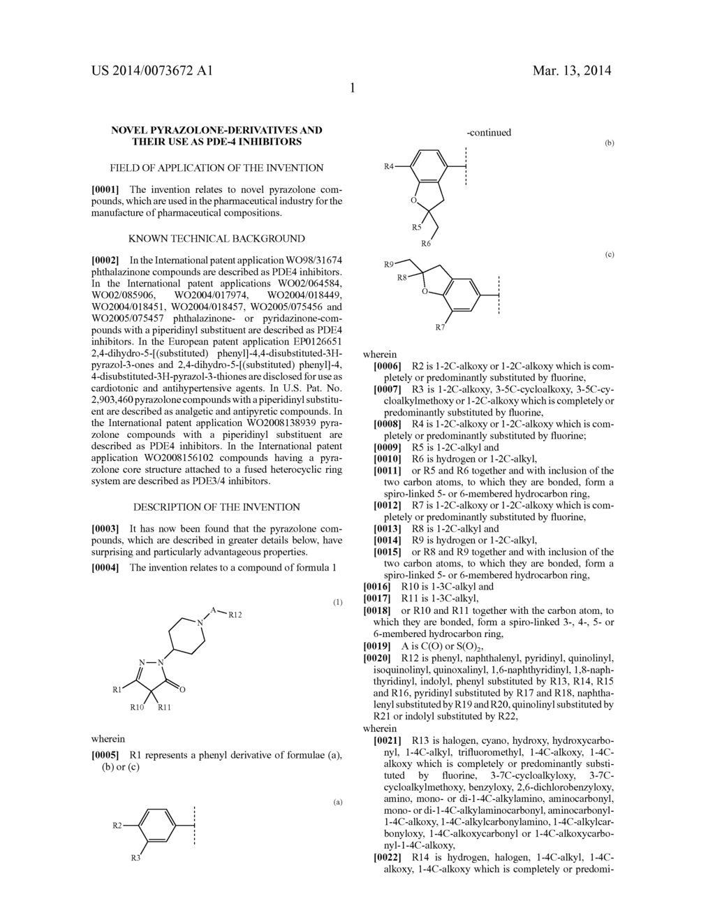 NOVEL PYRAZOLONE-DERIVATIVES AND THEIR USE AS PDE-4 INHIBITORS - diagram, schematic, and image 02