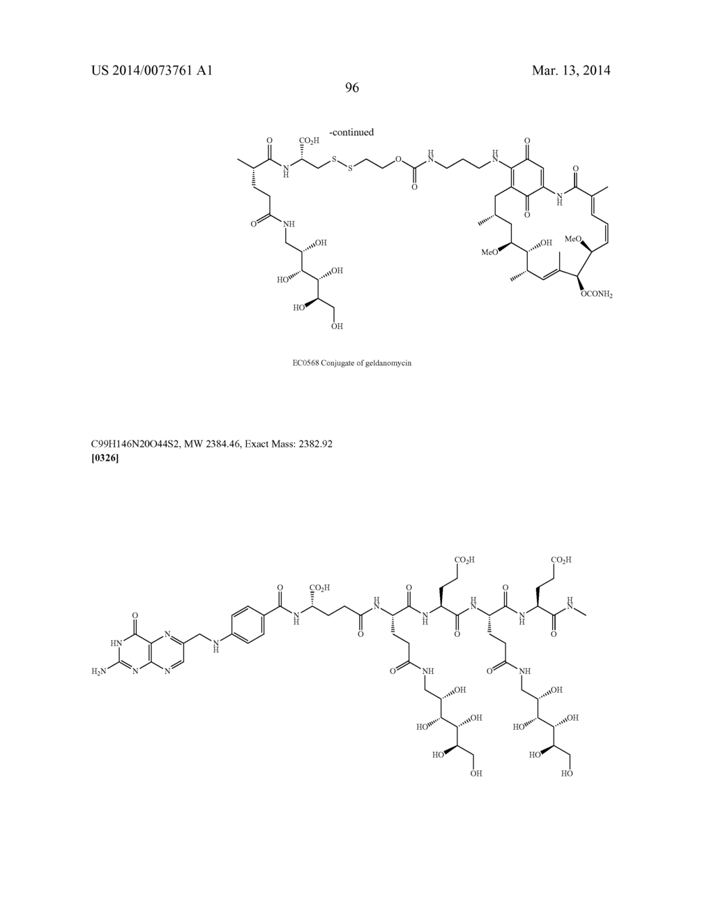 CONJUGATES CONTAINING HYDROPHILIC SPACER LINKERS - diagram, schematic, and image 111