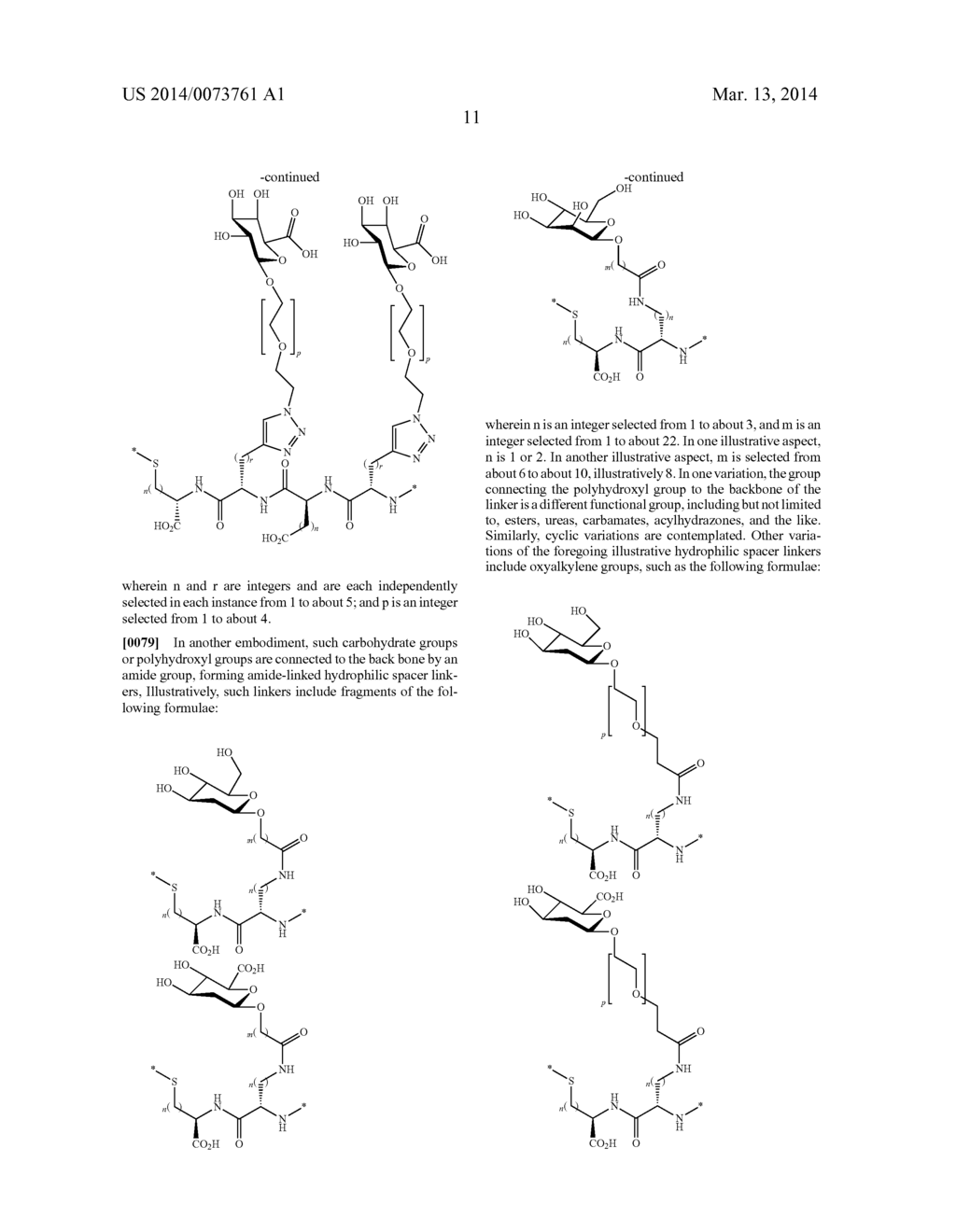 CONJUGATES CONTAINING HYDROPHILIC SPACER LINKERS - diagram, schematic, and image 26