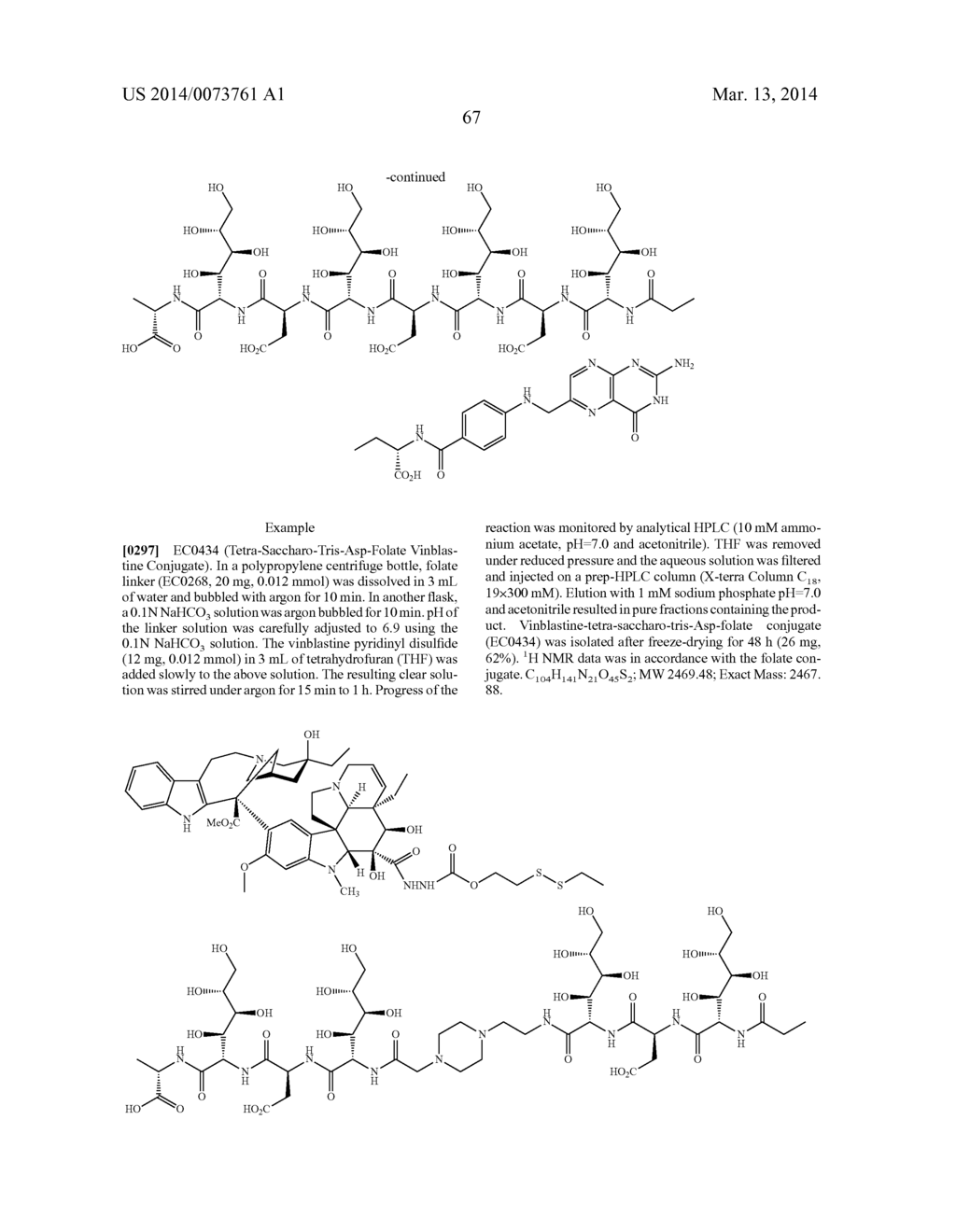 CONJUGATES CONTAINING HYDROPHILIC SPACER LINKERS - diagram, schematic, and image 82