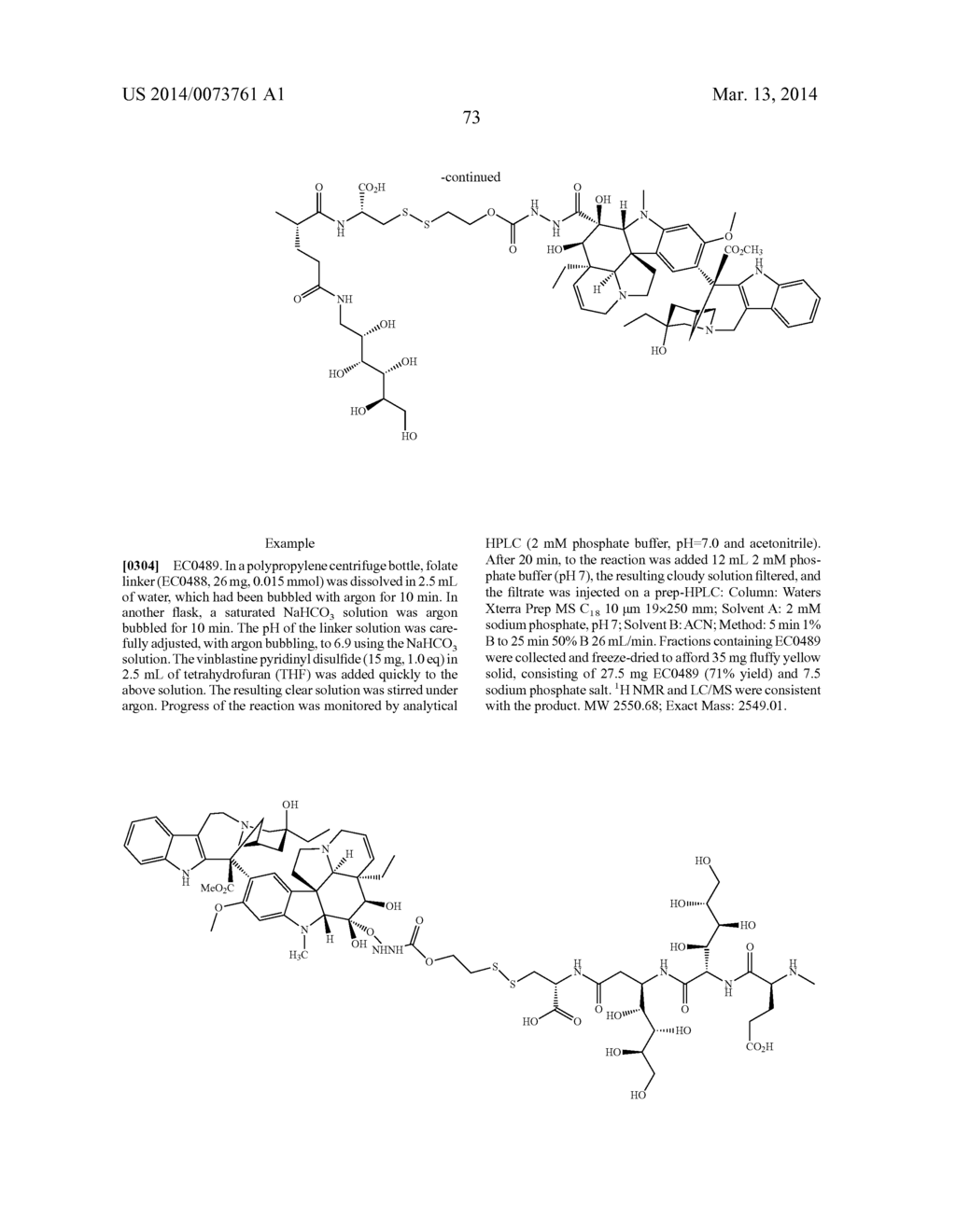 CONJUGATES CONTAINING HYDROPHILIC SPACER LINKERS - diagram, schematic, and image 88