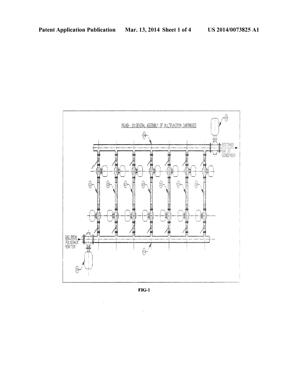 FIELD REPLACEABLE MULTIFUNTIONAL CARTRIDGE FOR WASTE CONVERSION INTO FUEL - diagram, schematic, and image 02