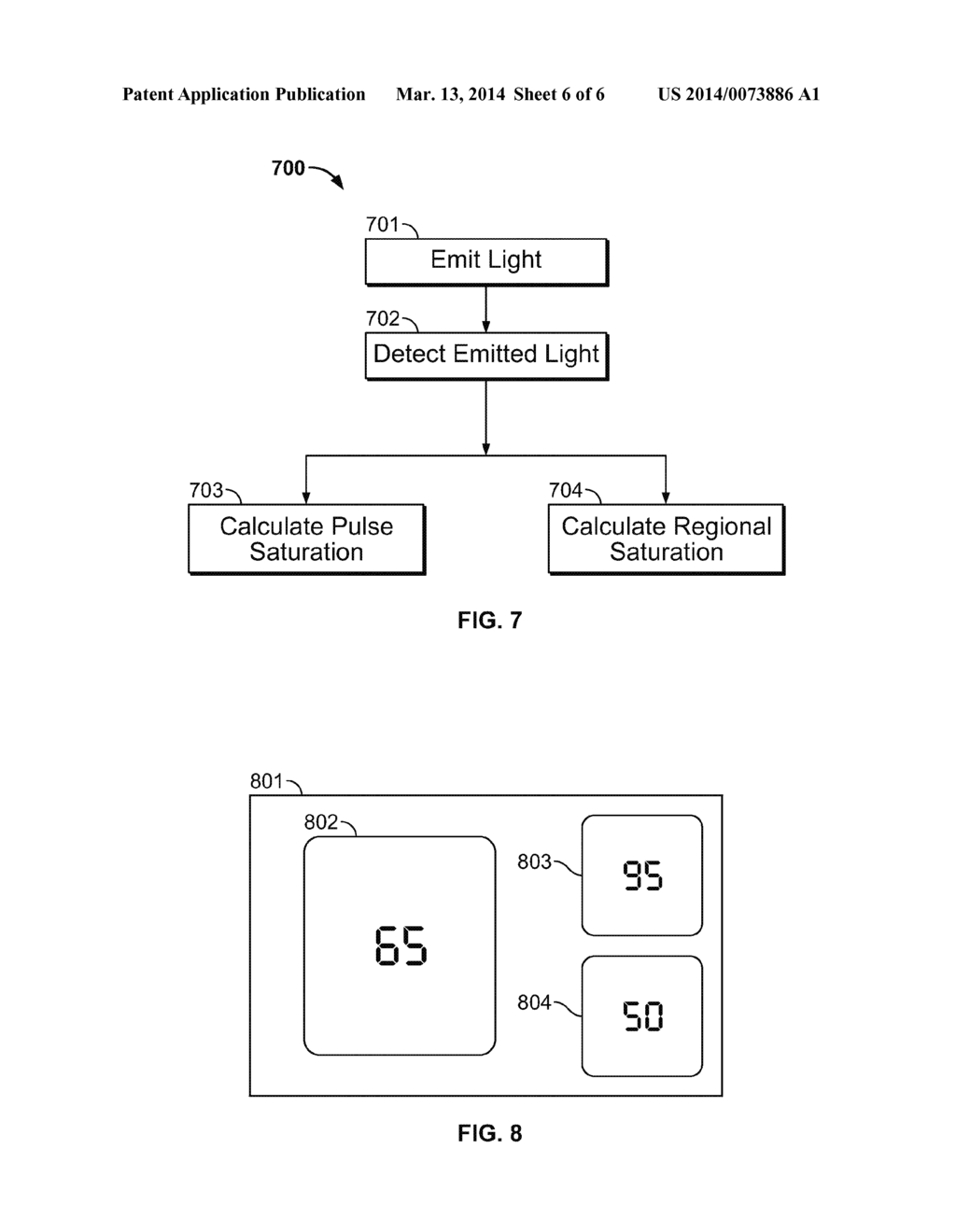 SIMULTANEOUS MEASUREMENT OF PULSE AND REGIONAL BLOOD OXYGEN SATURATION - diagram, schematic, and image 07