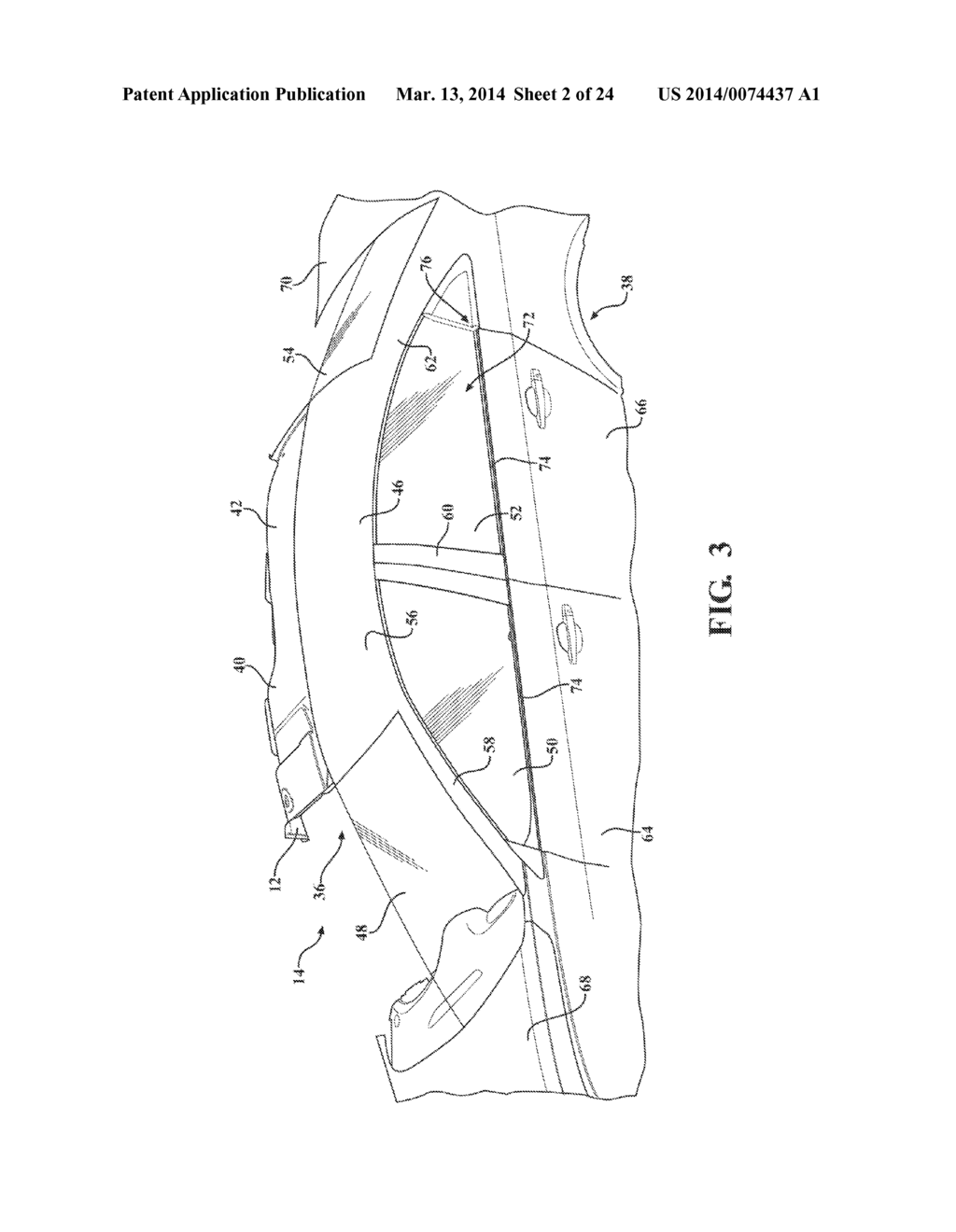 METHODS OF GENERATING AN INTERIOR SURFACE OF A VEHICLE COMPARTMENT - diagram, schematic, and image 03