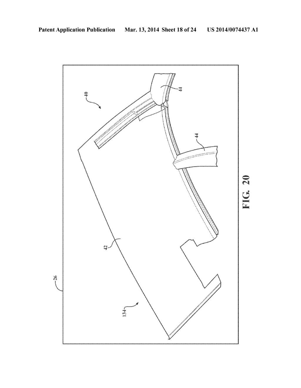 METHODS OF GENERATING AN INTERIOR SURFACE OF A VEHICLE COMPARTMENT - diagram, schematic, and image 19
