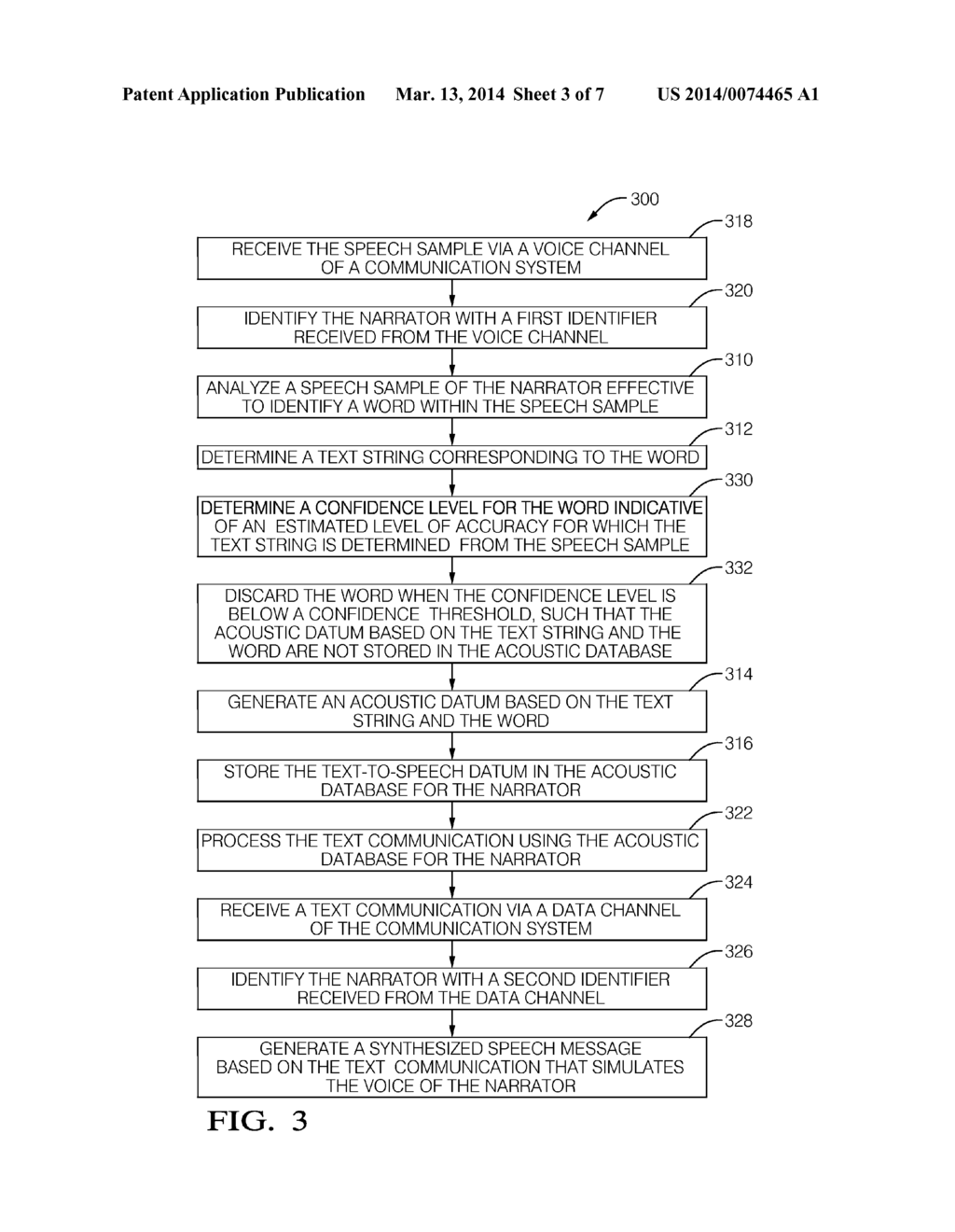 SYSTEM AND METHOD TO GENERATE A NARRATOR SPECIFIC ACOUSTIC DATABASE     WITHOUT A PREDEFINED SCRIPT - diagram, schematic, and image 04