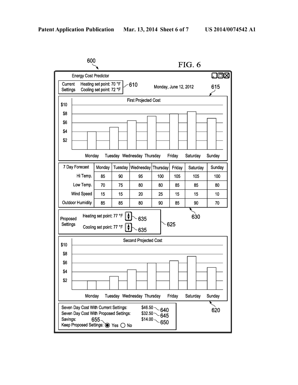 Systems and Methods for Forecasting HVAC Operation Cost - diagram, schematic, and image 07