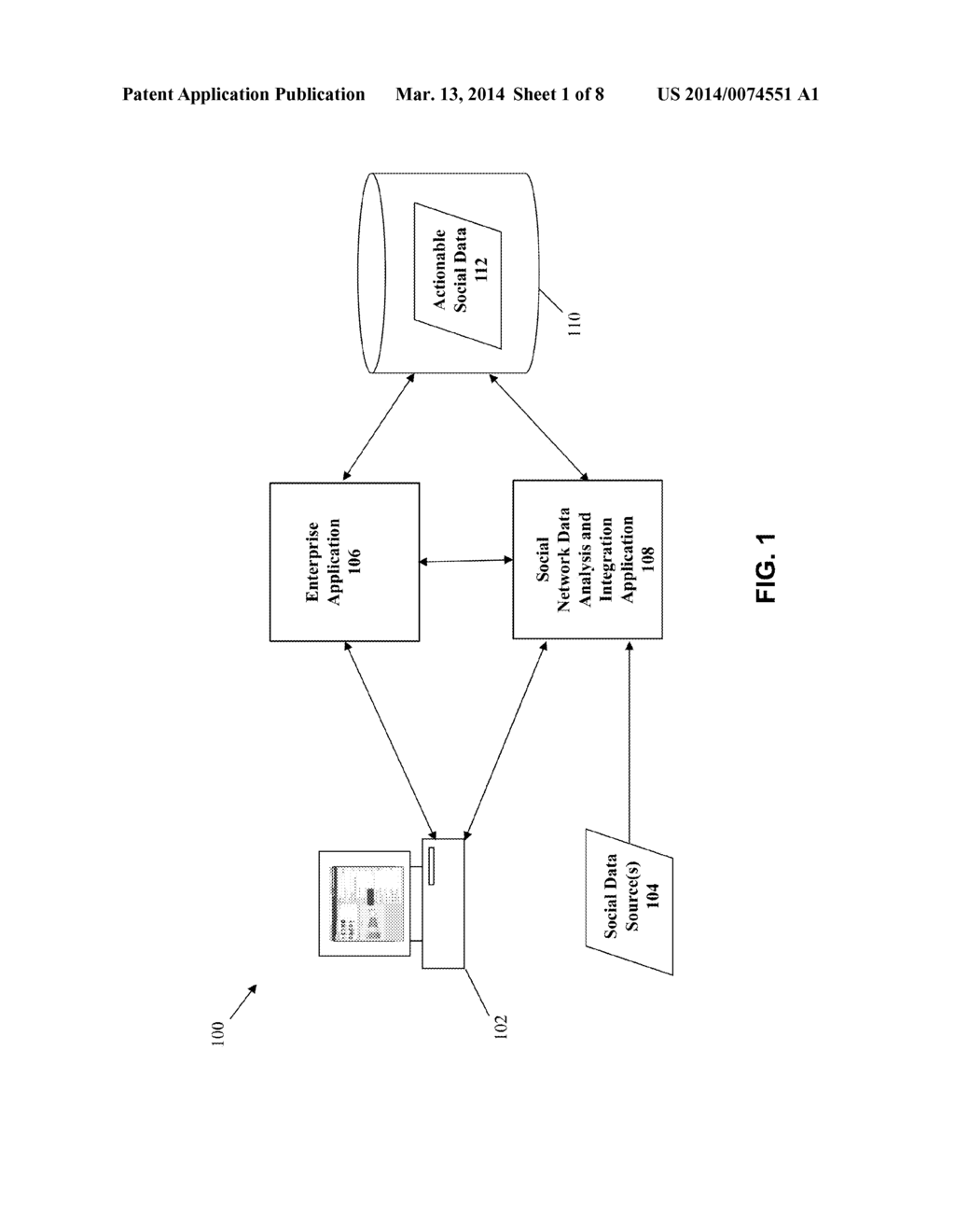 METHOD AND SYSTEM FOR IMPLEMENTING A SOCIAL MEDIA MARKETING AND ENGAGEMENT     APPLICATION - diagram, schematic, and image 02