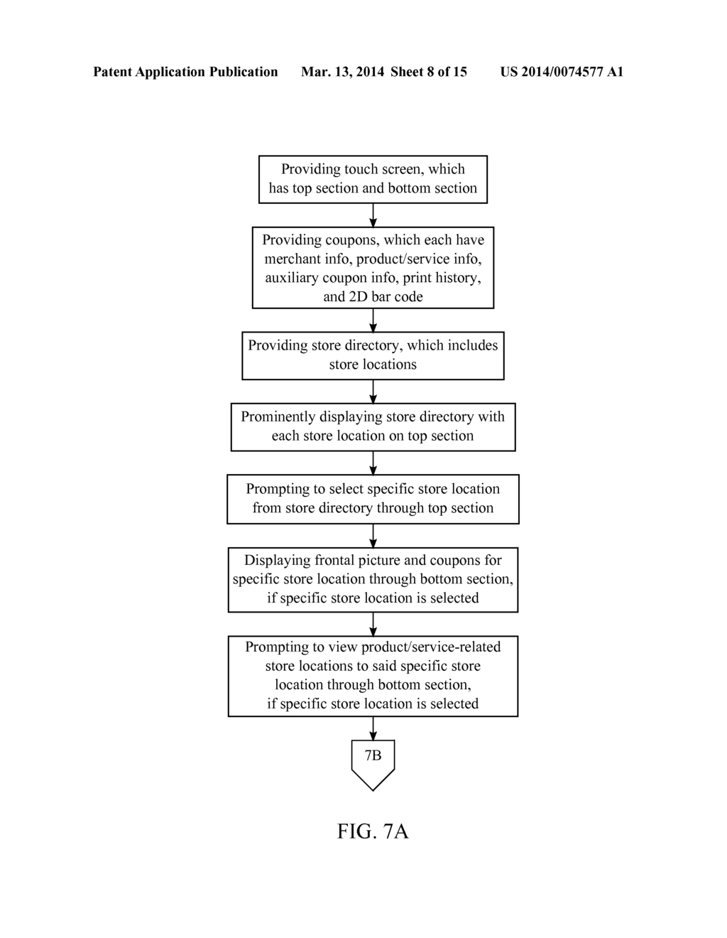 Apparatus and Method to Attract Potential Customers to a Dual Screen     Coupon Kiosk - diagram, schematic, and image 09