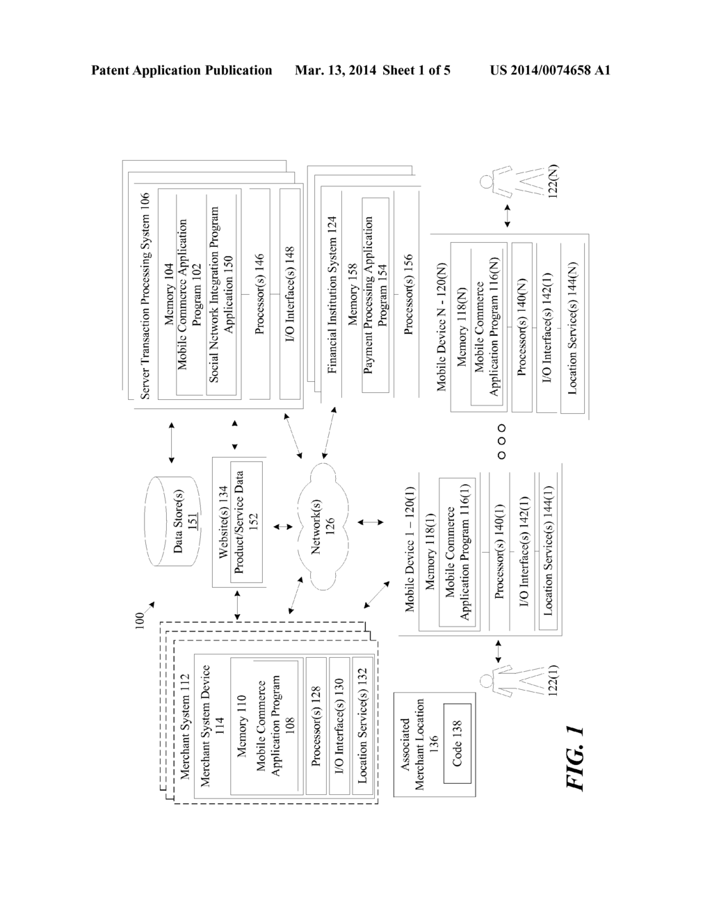 SYSTEMS AND METHODS FOR FACILITATING ITEM SEARCHING AND LINKING     TRANSACTIONS FUNCTIONALITY IN MOBILE COMMERCE - diagram, schematic, and image 02