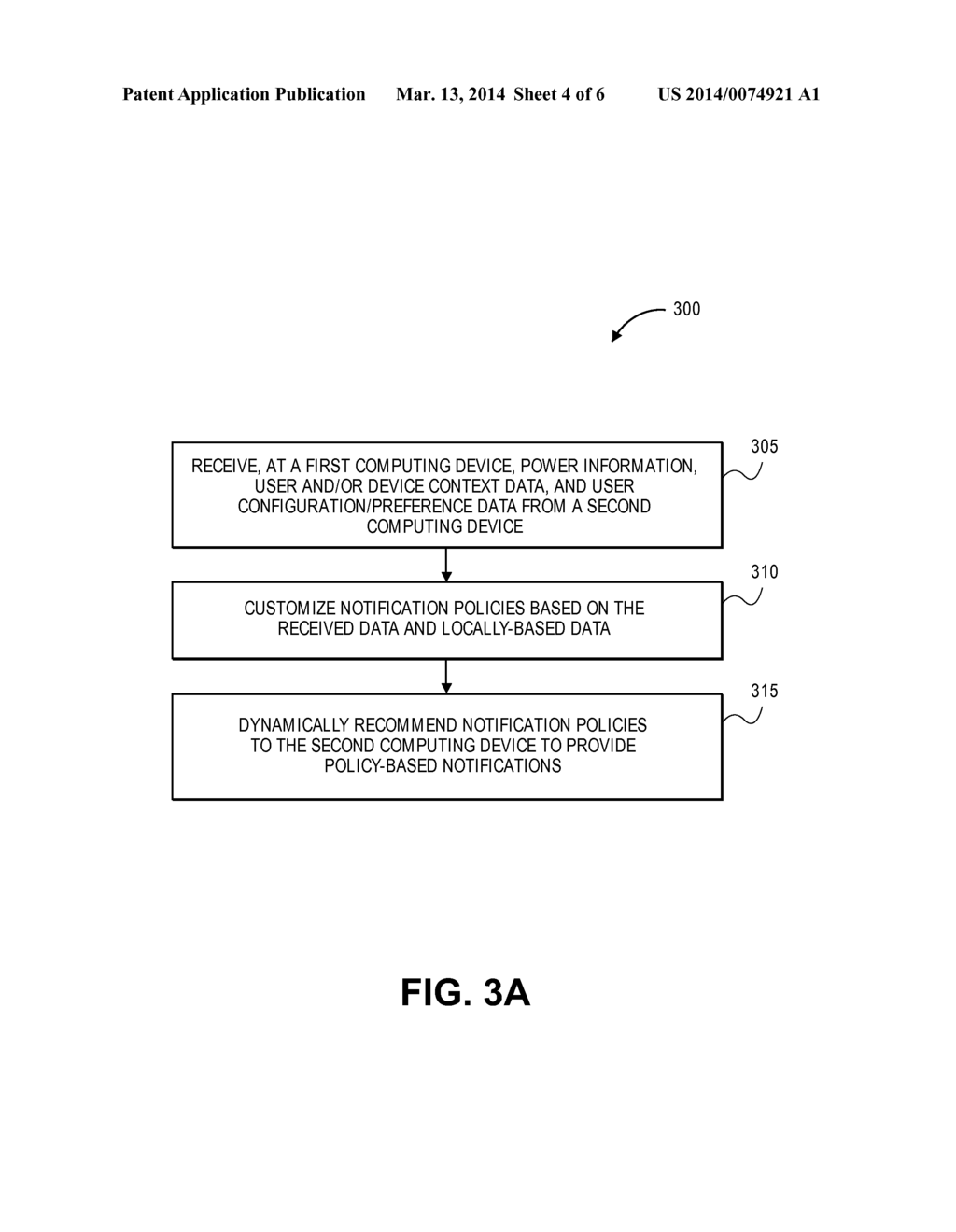 MECHANISM FOR FACILITATING CUSTOMIZED POLICY-BASED NOTIFICATIONS FOR     COMPUTING SYSTEMS - diagram, schematic, and image 05