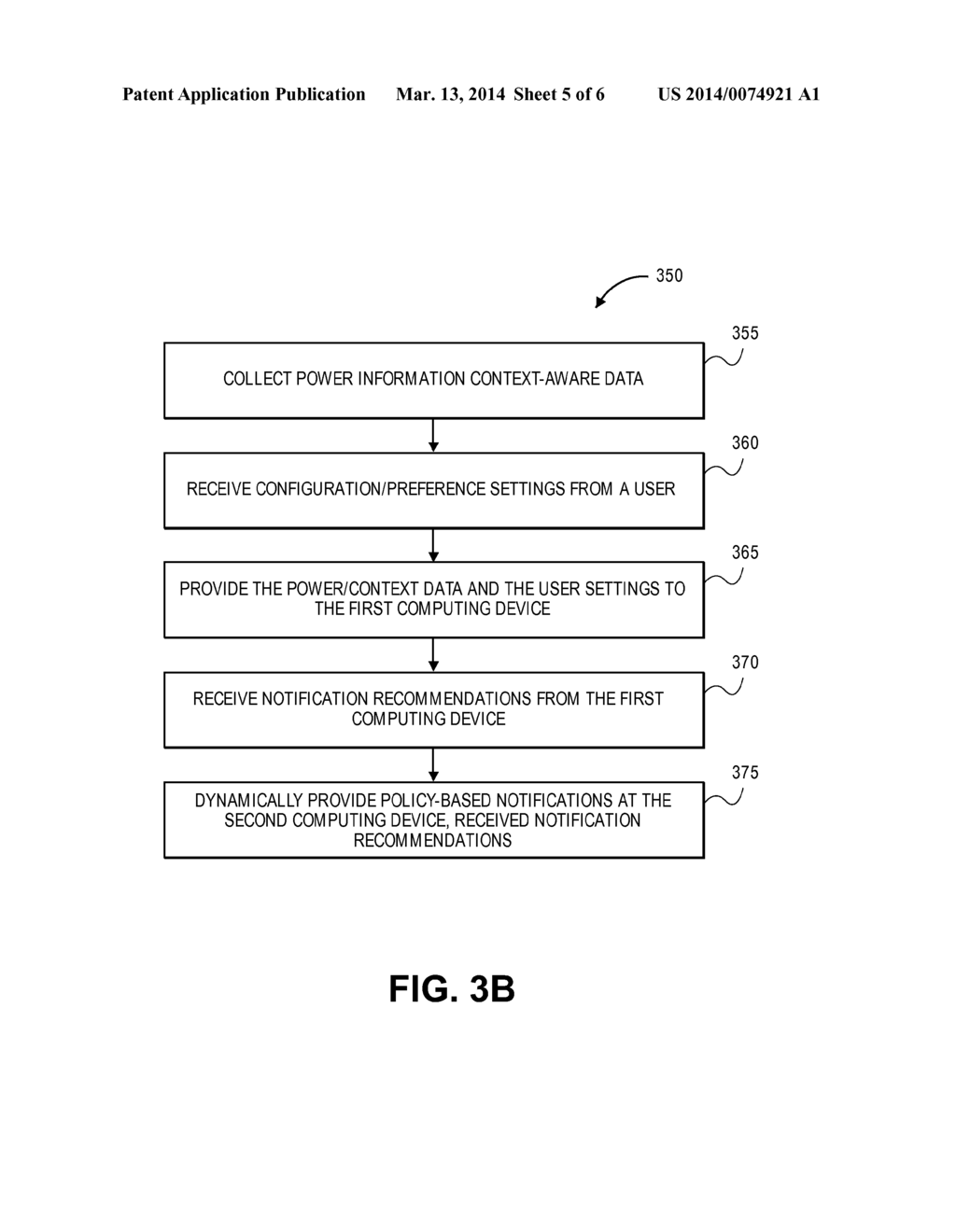 MECHANISM FOR FACILITATING CUSTOMIZED POLICY-BASED NOTIFICATIONS FOR     COMPUTING SYSTEMS - diagram, schematic, and image 06