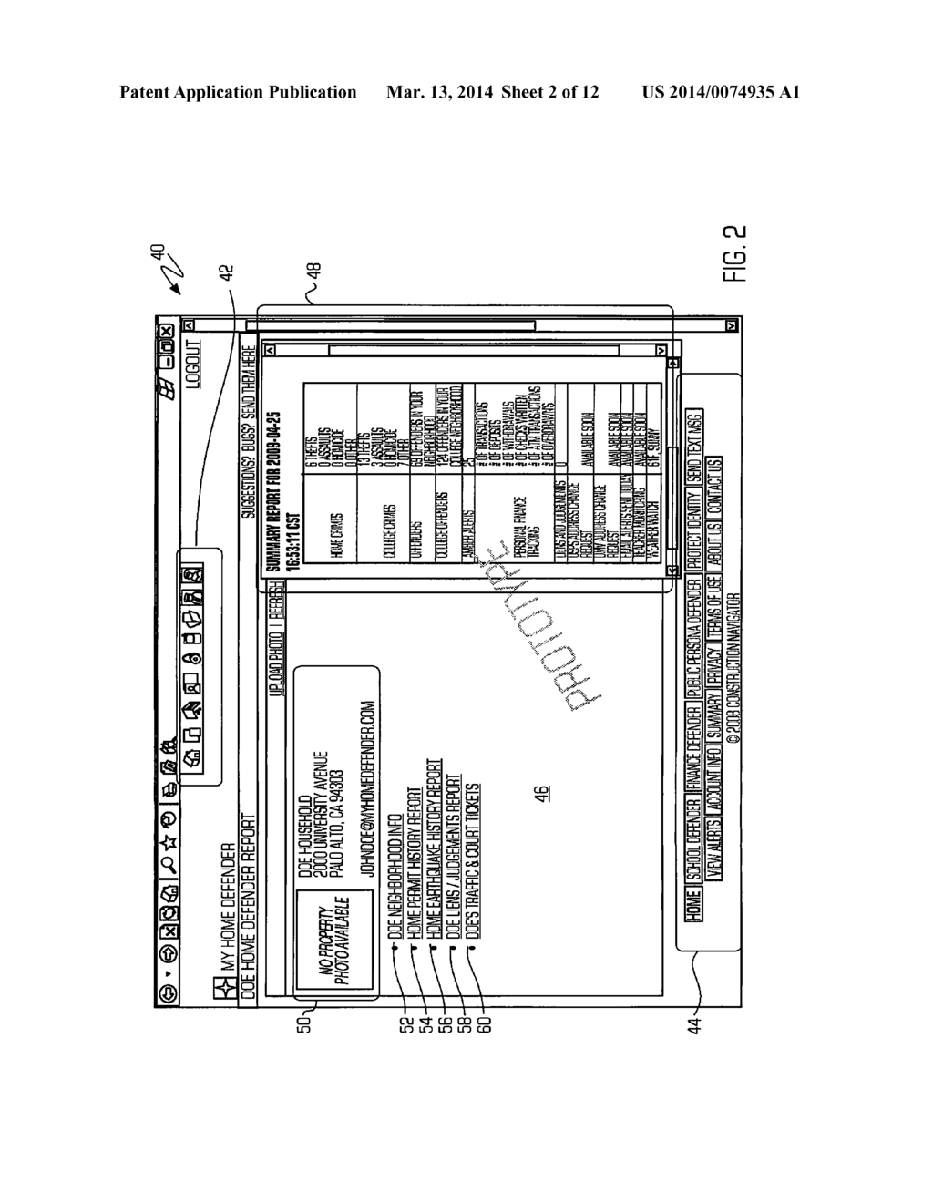 PERSONAL ALERT SYSTEM AND METHOD - diagram, schematic, and image 03