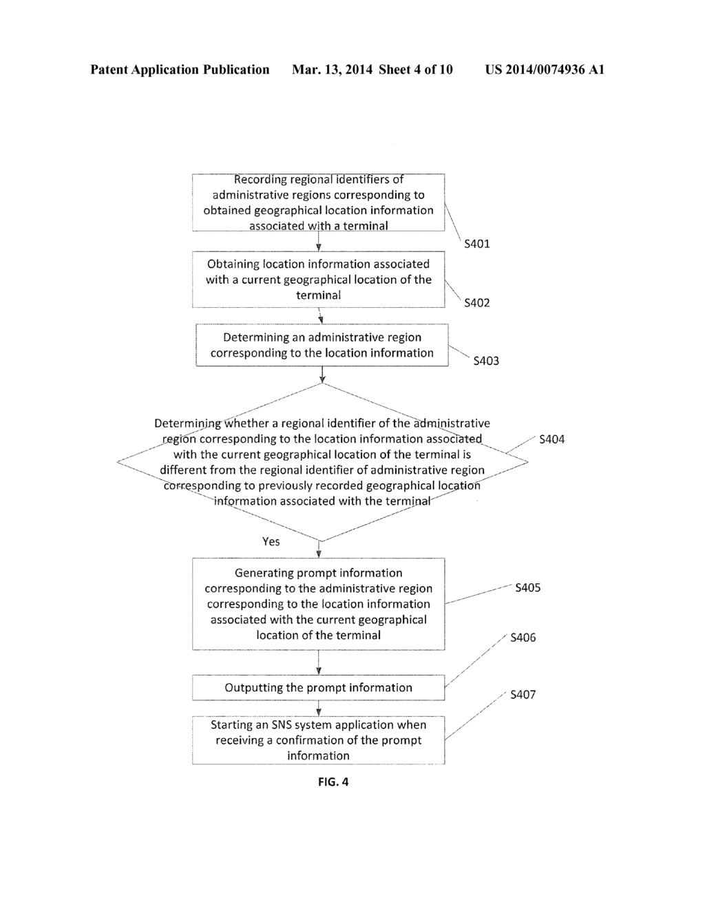 METHOD, DEVICE, AND TERMINAL FOR SNS SYSTEM APPLICATION PROMPT - diagram, schematic, and image 05