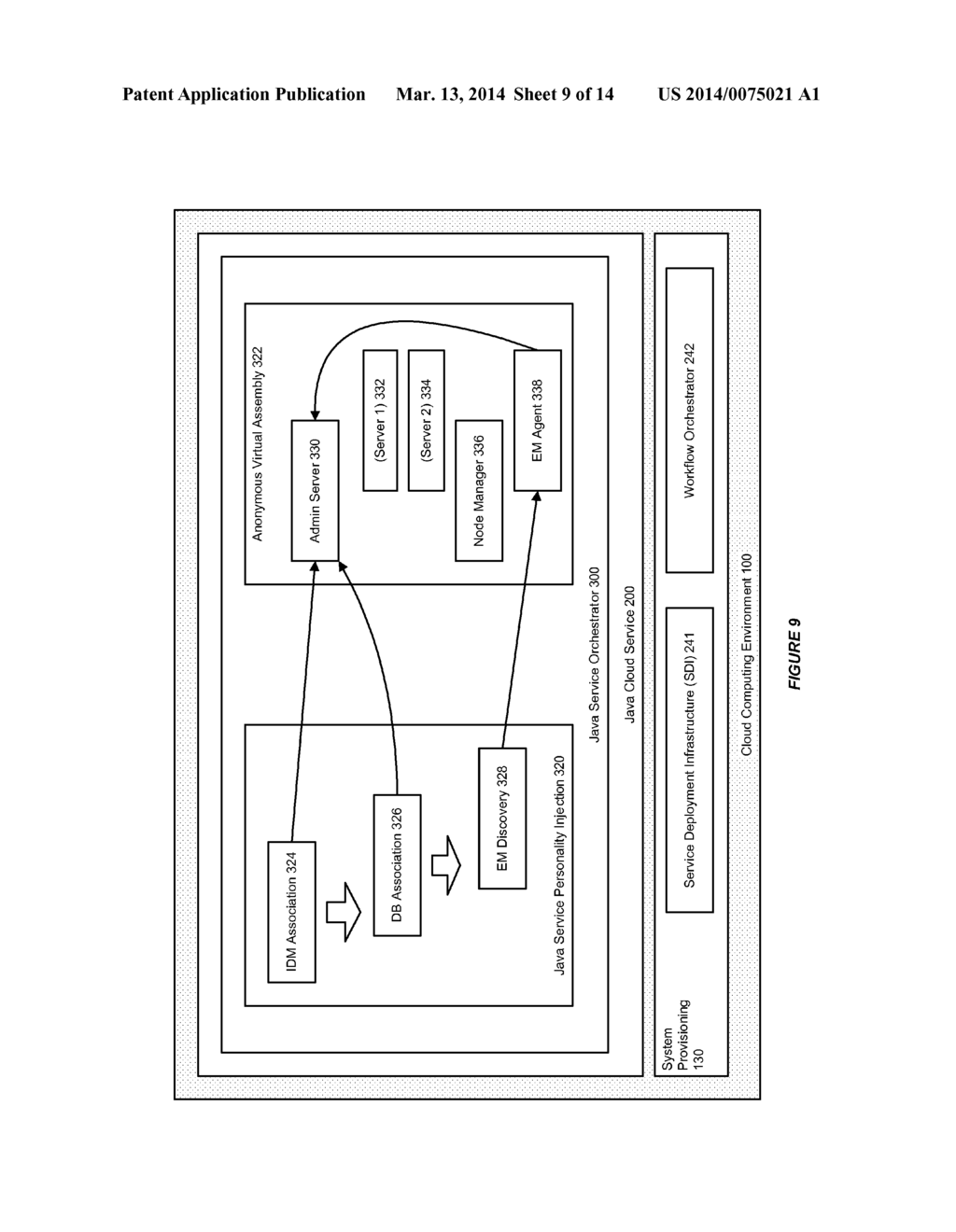 SYSTEM AND METHOD FOR PROVIDING A CLOUD COMPUTING ENVIRONMENT - diagram, schematic, and image 10